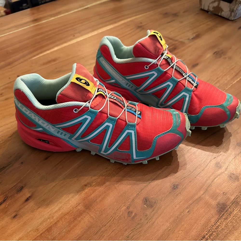 Salomon Speed Cross 3 trail shoes women’s size 9